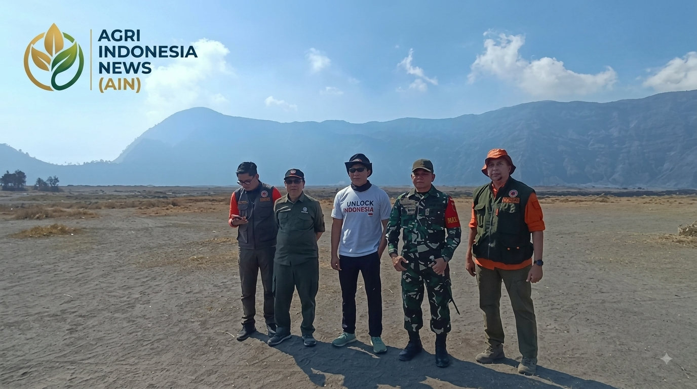 Stafsus Presiden Tinjau Bromo Pasca-Karhutla, Dorong Pemulihan Wisata