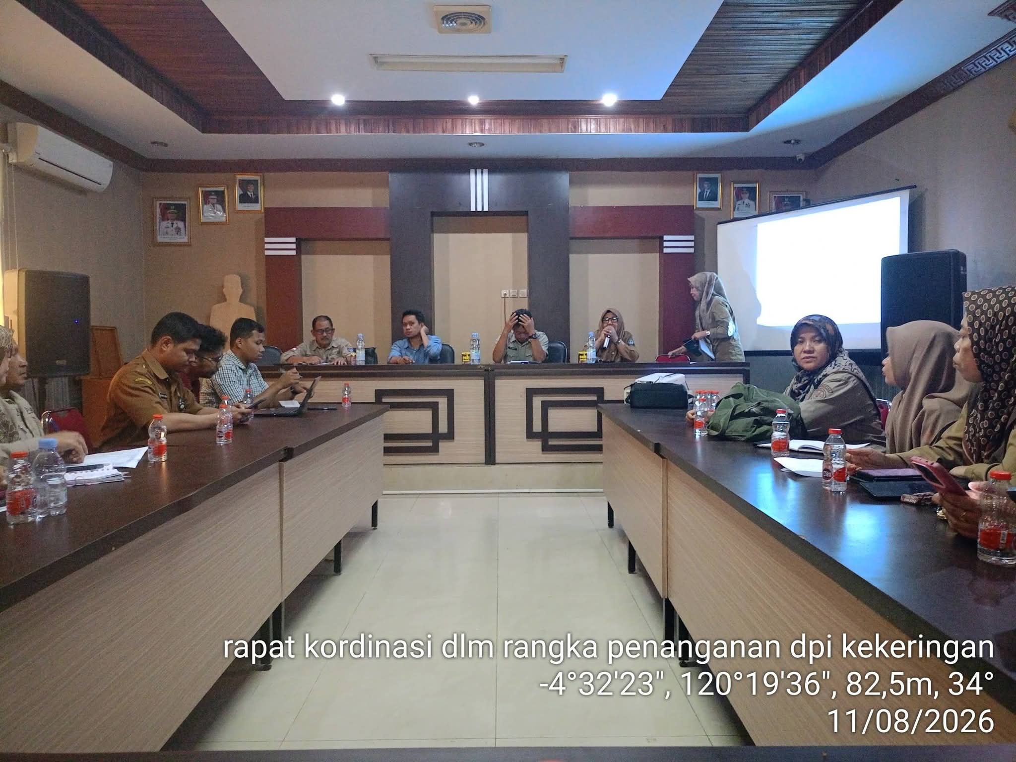 Koordinasi Penanganan DPI Kekeringan 2026 di Bone, Perkuat Kesiapsiagaan Petani Hadapi Ancaman El Nino