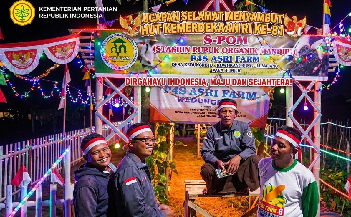 Persiapan Menyambut HUT ke-81 Kemerdekaan RI, P4S Asri Farm Semarakkan Suasana 17 Agustus