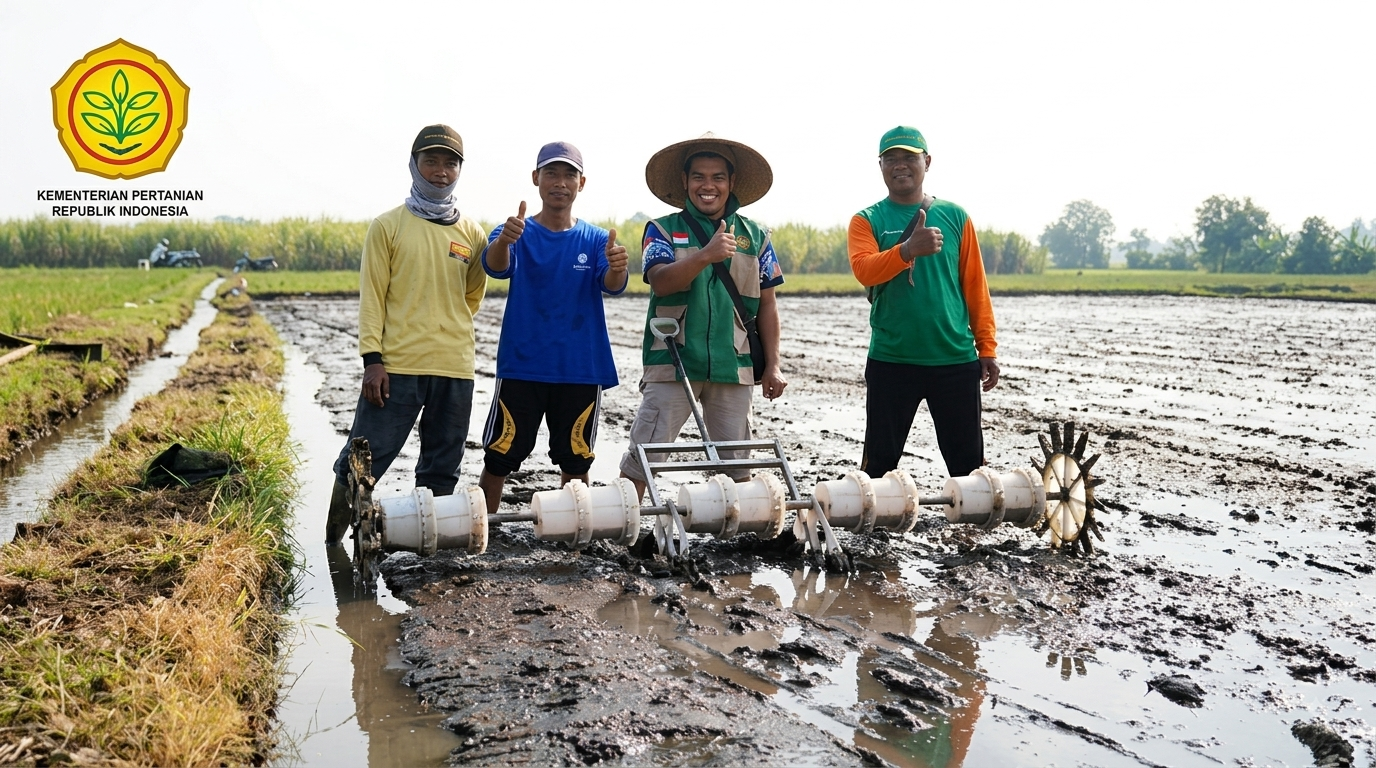 Program Kementan, PM AAS P4S Asri Farm Dorong Teknologi Pertanian di Rowokangkung